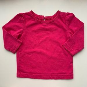 3/$10 GEORGE Baby girl long sleeve top 0-3m